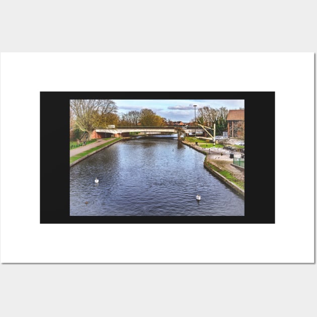 The River Kennet at Newbury Wall Art by IanWL